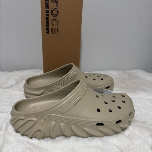 CROCS Other - Crocs Salene Bembury Unisex Beige Clogs